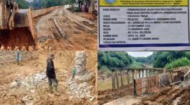 Photo: Lokasi Proyek TPT dan Pengecoran Jalan di Kp. Ranca Iga, Desa Cipayung, Kabupaten Bekasi