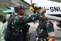 Danrem 173 PVB Kunjungi Kodim 1714 Puncak Jaya 