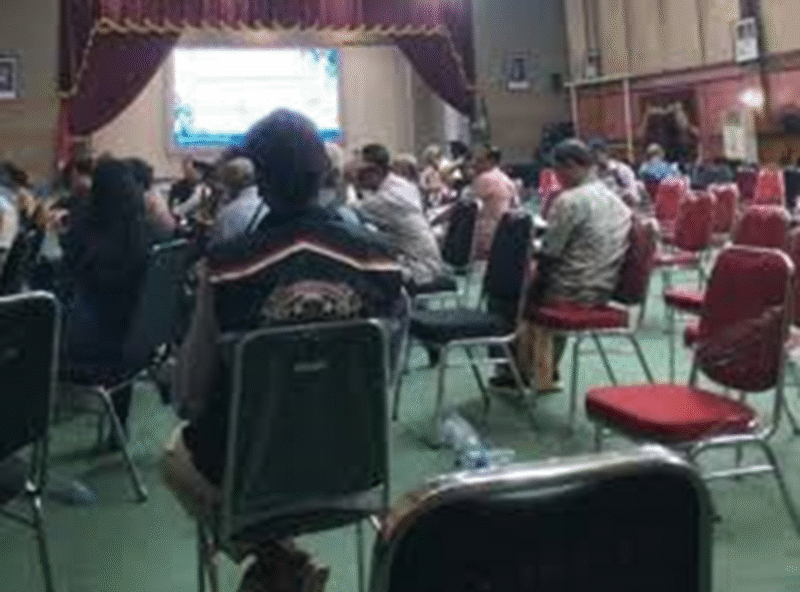 Photo: Para Ketua RW Tengah Antri Pemeriksaan LPJ Oleh Inspektorat Kota Bekasi