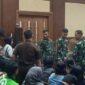 Photo: Prajurit TNI Diruang Persidangan PN Jakarta Pusat