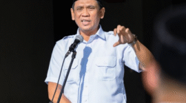Teks Photo: Direktur Umum (Dirum) Perumda Tirta Bhagasasi, Daud Husin