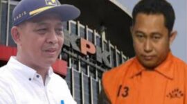 Photo: Henri Lincoln Kepala Dinas SDABMBK, Kabupaten Bekasi dan Sarjan (Kontraktor)