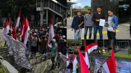FORMAT Gelar Aksi Depan Gedung KPK Jakarta Selasa 3 Februari 2026