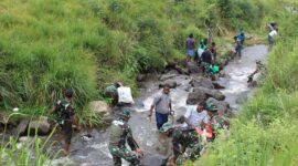 Giat Bebas Sampah Kabupaten Puncak Jaya