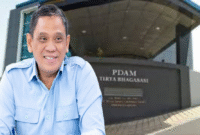 Photo: Direktur Umum Perumda Tirta Bhagasasi, Daud Husin