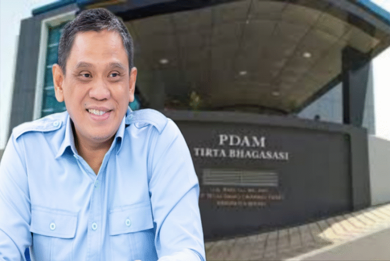 Photo: Direktur Umum Perumda Tirta Bhagasasi, Daud Husin