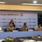 Polda Metro Jaya Gelar Konferensi Pers