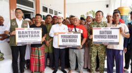 TNI Bersama UAH Care Bangun Harapan Pasca Bencana Aceh