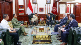 Menhan RI Terima Wamenhan AS Bidang Pertahanan Indo-Pasifik