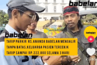 Parkiran RS. Ananda Babelan, Kabupaten Bekasi