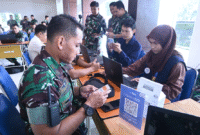 Personil Lanud Sultan Hasanuddin