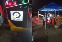 Photo: Pintu Parkir PT. Pakuan di Kawasan Matland Cibitung