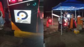 Photo: Pintu Parkir PT. Pakuan di Kawasan Matland Cibitung