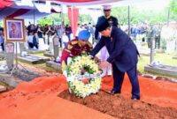 Photo: Presiden RI, Prabowo Subianto Hadiri Pemakaman Almarhum Jenderal (Purn) Try Sutrisno