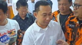 Photo: Sarjan Usai Persidangan Perdana di Tipikor Bandung