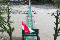 Photo: Jembatan Gantung Karya TNI