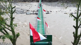 Photo: Jembatan Gantung Karya TNI