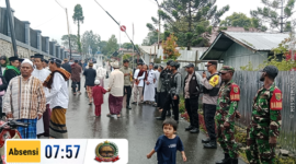 Suasana Usai Sholat Idul Fitri