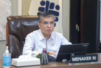 Photo: Menteri Ketenagakerjaan (Menaker), Yassierli. 