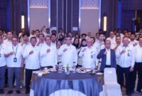 Photo: Menaker, Yassierli saat membuka Rapat Koordinasi Pengawasan (Rakorwas) Itjen Kemnaker Tahun 2026 di Bogor, Jawa Barat, Rabu 15 April 2026 malam.