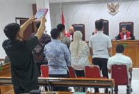 Photo: Suasana Persidangan Kasus Ijon Proyek