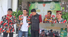 Photo: Ormas LMP Bersama Brigez Usai Laporan ke Kejari Kabupaten Bekasi 