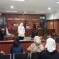 Teks Photo: Jalannya Sidang Lanjutan kasus dugaan penipuan dan penggelapan pengadaan wadah makanan (food tray) atau ompreng Makan Bergizi Gratis (MBG)