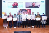 Webinar Ketenagakerjaan memperingati Hari K3 Internasional di Kantor Kemnaker, Jakarta, Selasa (28/4/2026).