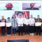 Webinar Ketenagakerjaan memperingati Hari K3 Internasional di Kantor Kemnaker, Jakarta, Selasa (28/4/2026).