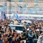 Photo: Presiden RI, Prabowo Subianto Hadiri Hari Buruh Internasional