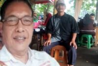 Photo: Ketua LBH Tombak Keadilan Rakyat (TKR), Agus Budiono Bersama Korban Pengeroyokan, Khusni Hartomo