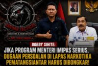 Photo: Koordinator Advokasi Organisasi Jaguar, Bobby Sihite. 