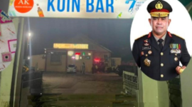 Photo: Kapolda, Irjen Pol. Whisnu Hermawan Februanto Dengan Latar THM Koin Bar