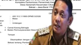 Photo: Plt. Bupati Bekasi, Dr. Asep Surya Atmaja