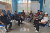 Rapat Persiapan Pelantikan Pj Desa Karang Rahayu. Kabupaten Bekasi