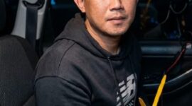Photo: Tersangka Taufik Hidayat