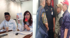 Photo: Konferensi Pers & Rekan-rekan Media Saat Berusaha Mengkonfirmasi