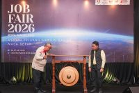 Photo: Wamenaker, Afriansyah Noor Saat Membuka Job Fair Kota Magelang 2026