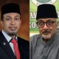 Photo: Anggota DPD RI, Rafiq Al Amri (Kiri) dan Ketua MUI Kota Palu, Prof, Zainal Abidin