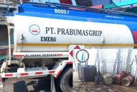 Photo: Truck Tengki Milik PT. Prabumas Grup.