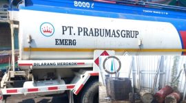 Photo: Truck Tengki Milik PT. Prabumas Grup.