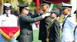 Photo: Panglima TNI Jenderal TNI, Agus Subiyanto melantik 734 Perwira. 