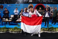 Photo: Taekwondoin Kyorugi, Muhammad Raihan Fadila