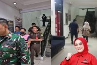 Photo: Tersangka Ade Effendi Zarkasih (AEZ) Saat Digiring Petugas ke Mobil Tahanan Kejaksaan & Anggota Dewan Putri Ramadhanty Saat Menyambangi Kantor Kejari Kabupaten Bekasi 