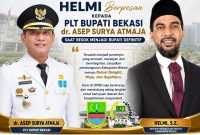Photo: Plt. Bupati Bekasi Dr. Asep Surya Atmaja & Anggota DPRD Kabupaten Bekasi, Helmi, SE