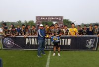 Photo: Final Piala Soeratin U-13 dan U-15 Tahun 2026 di Stadion Garudayaksa Academy, Desa Kertarahayu, Kecamatan Setu, Selasa 11 Juli 2026.