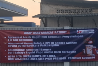 Photo: Spanduk Dukungan JNF Kepada BNN