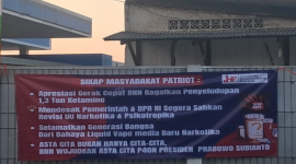 Photo: Spanduk Dukungan JNF Kepada BNN