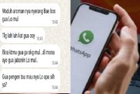 Photo: Teks Kiriman Whatsapp
