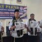 Photo: Nomor urut 1, H. Zaenal Abidin, Nomor urut 2, Dirman, Nomor Urut 3, Asep Supriadi dan Nomor urut 4, Taupik.